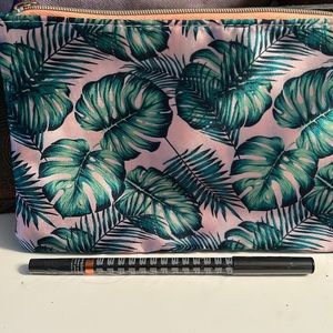 Beauty for Certain Eyeliner Pencil in Persimmon + bonus makeup clutch.